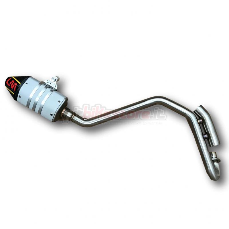 LM EXHAUST WITH T4 PIT BIKE PIPE