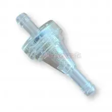 KIT 6 PZ FILTRO BENZINA Tubo da 5 mm BLUE CLEAR/BLUE MOTO QUAD SCOOTER AUTO